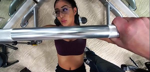  Karups -  Tight Latina Teen Binky Beaz Gets Fucked Hard By Her Trainer